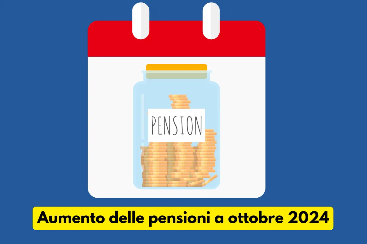 Calendario e salvadanaio per la pensione di ottobre 2024